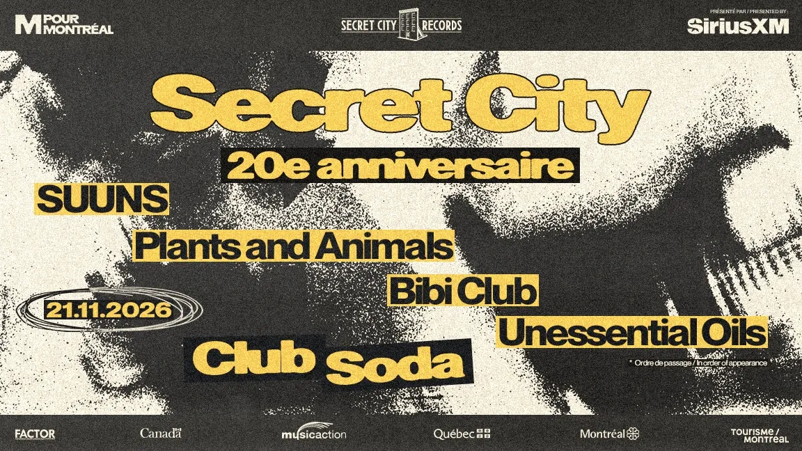 SECRET CITY - 20E ANNIVERSAIRE